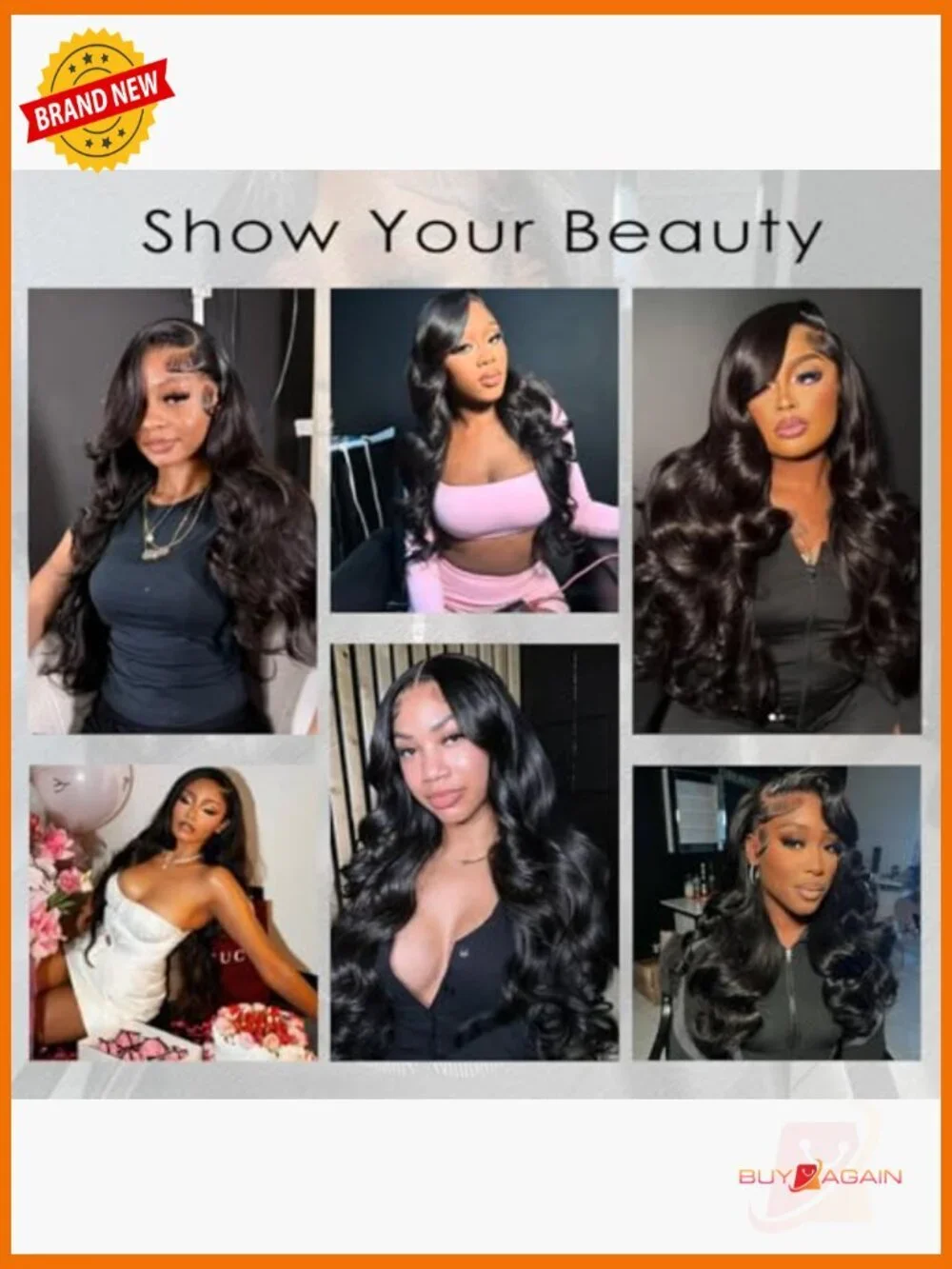 13x6 Body Wave Lace Front Wig, 250 Density Human Hair, Pre-Plucked
